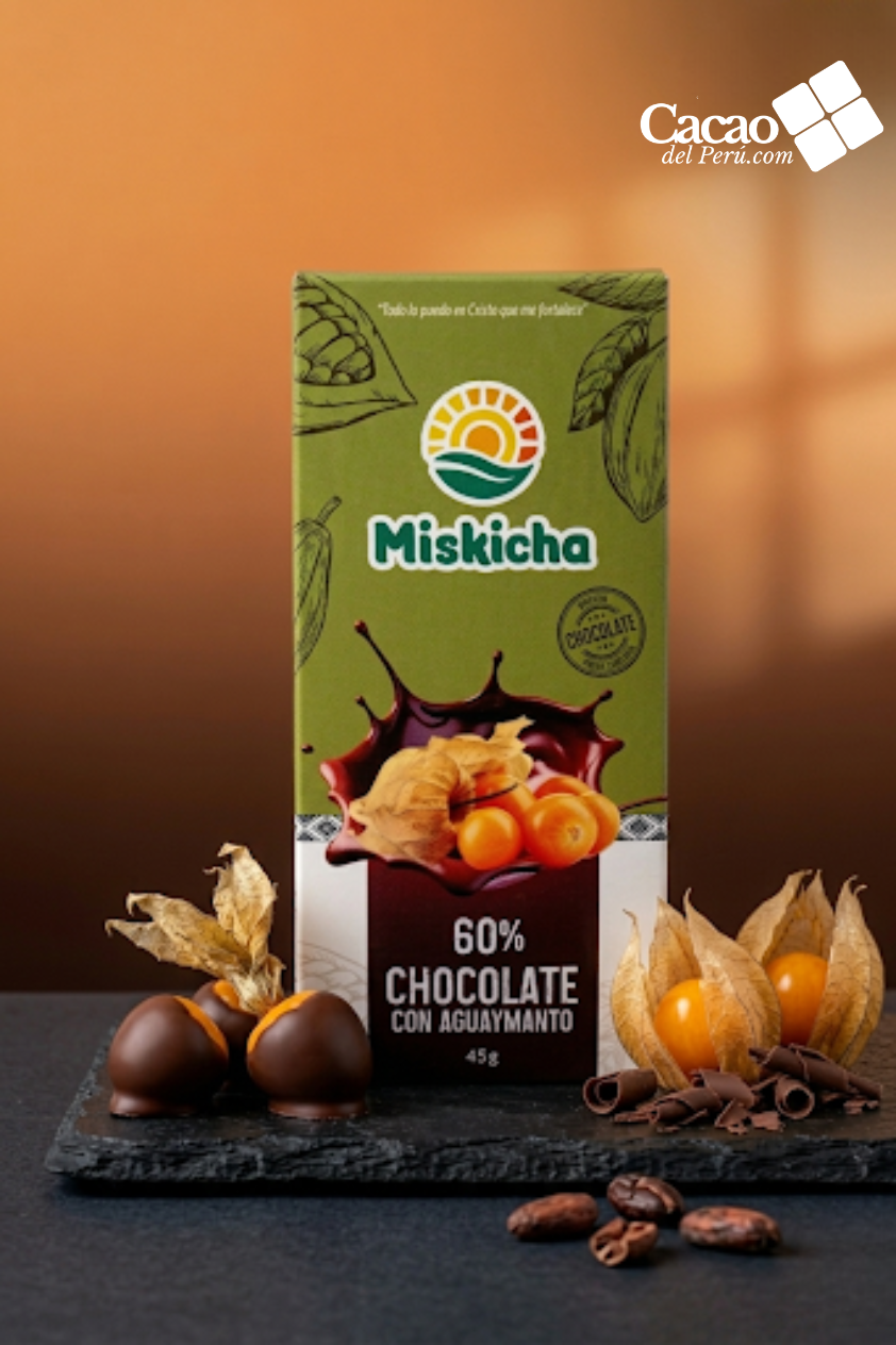 Chocolate 60% Aguaymanto