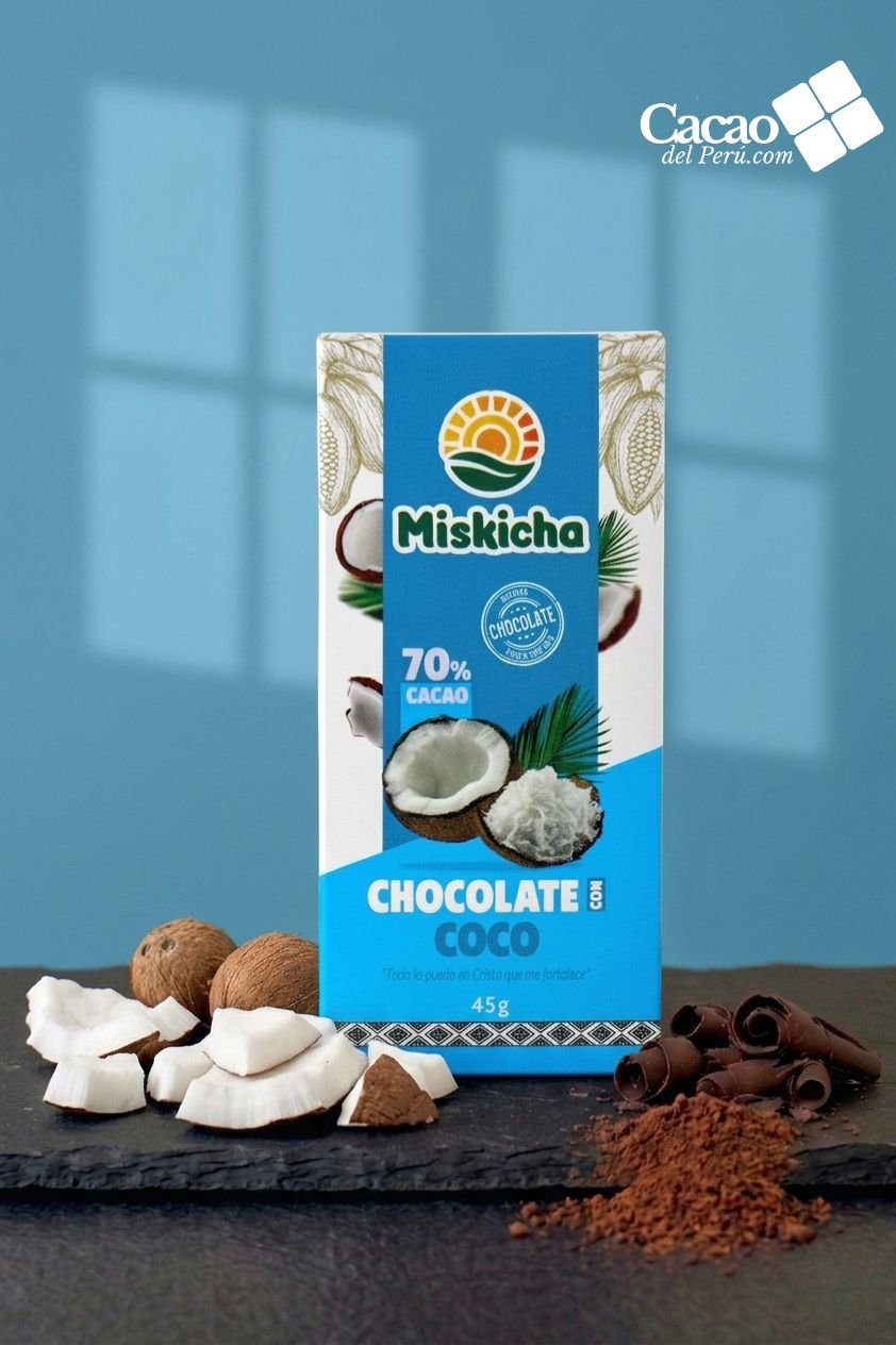 Chocolate 70% Coco rallado