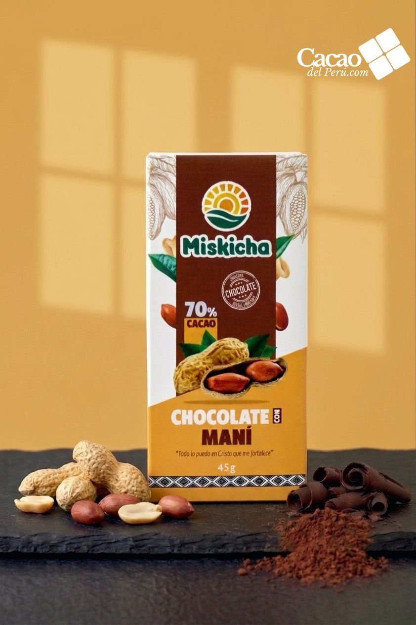 Chocolate 70% Maní