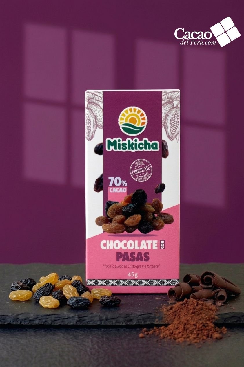 Chocolate 70% Pasas