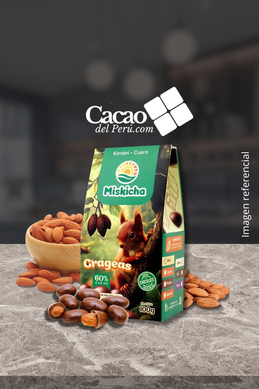 Grageas 60% 100 g Almendra