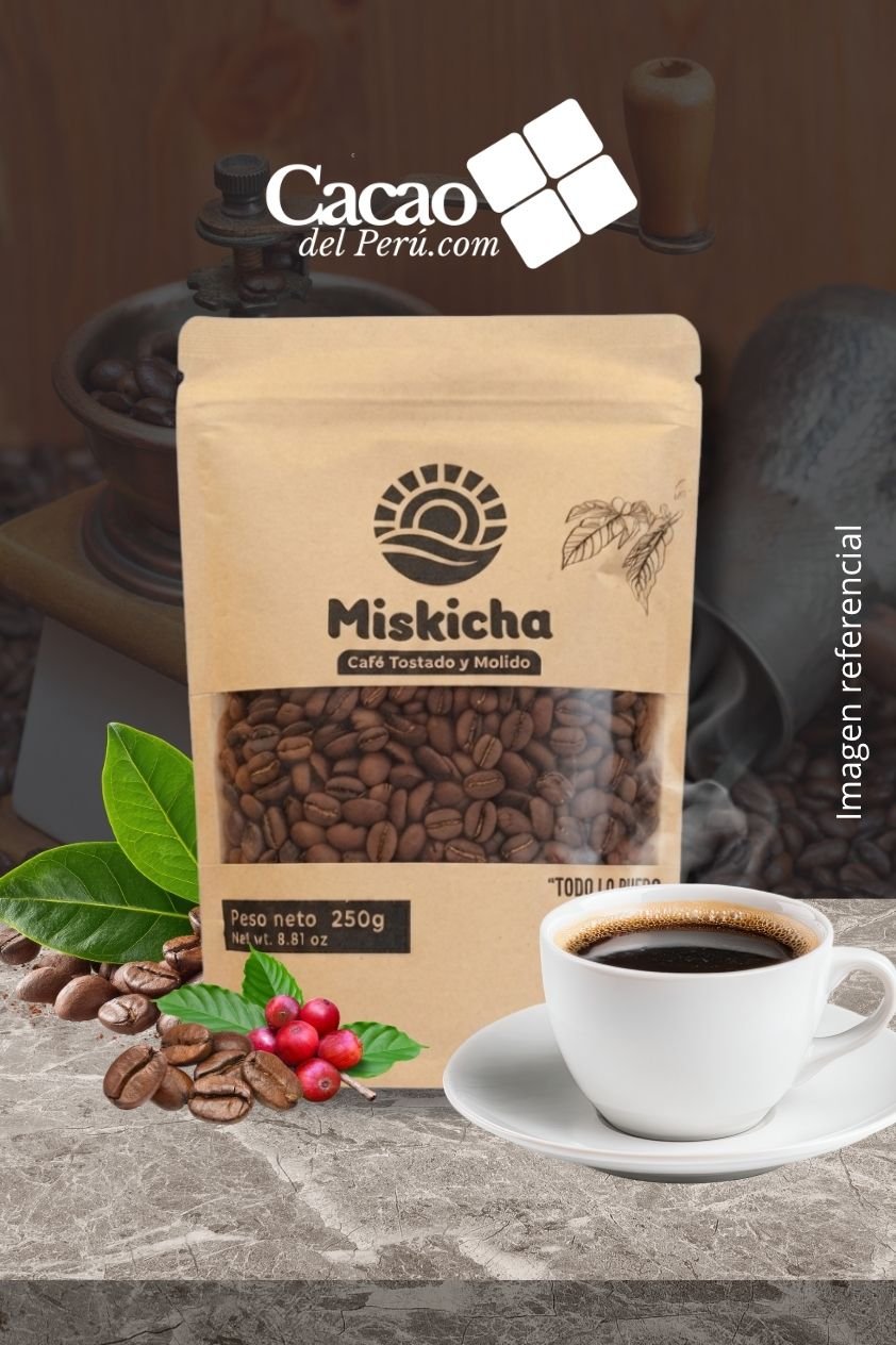 Granos de café tostado 250 g Presentación única
