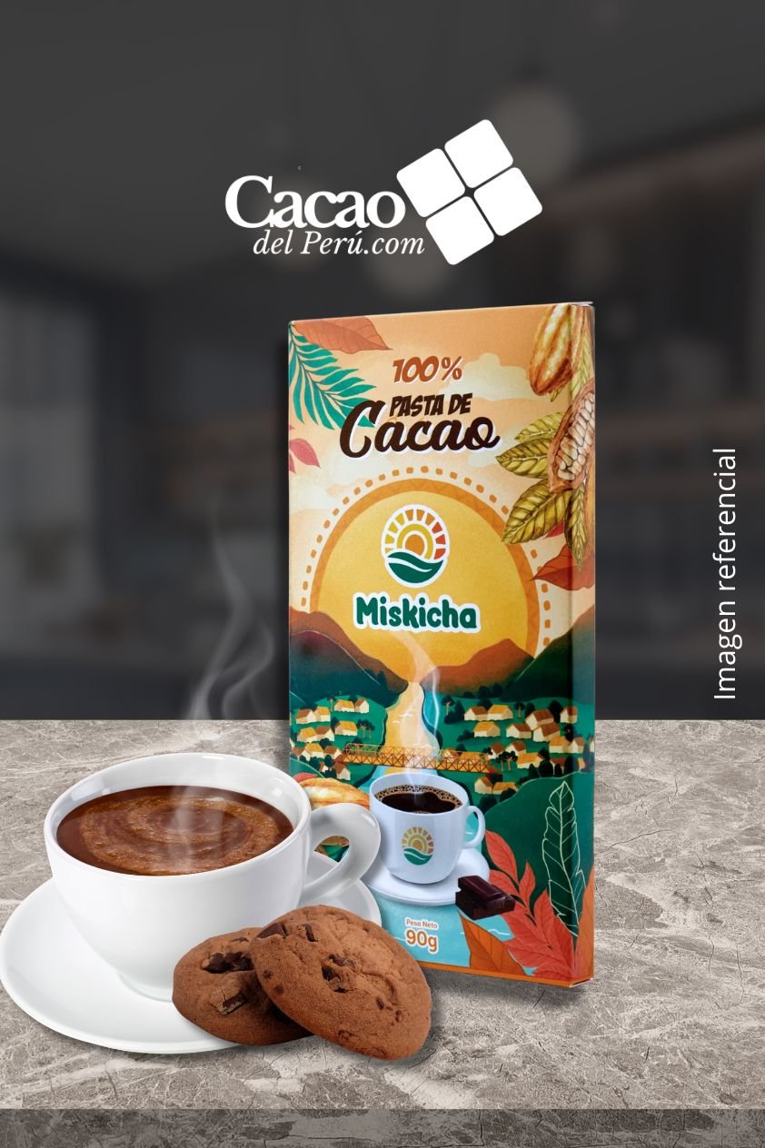 Pasta de cacao 100% 90 g Presentación única