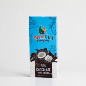 Chocolate con coco rallado 60% cacao