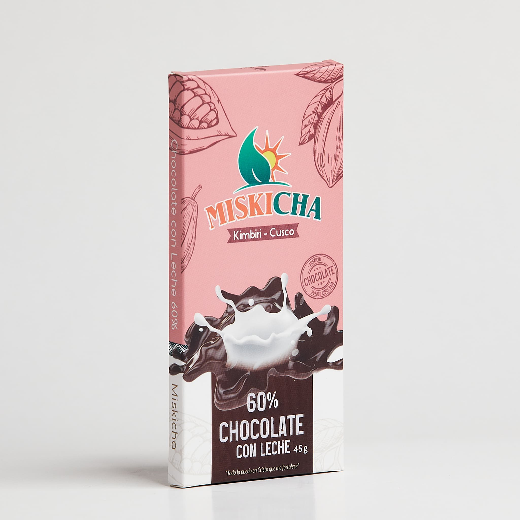 Chocolate con leche 60% cacao - Imagen 2