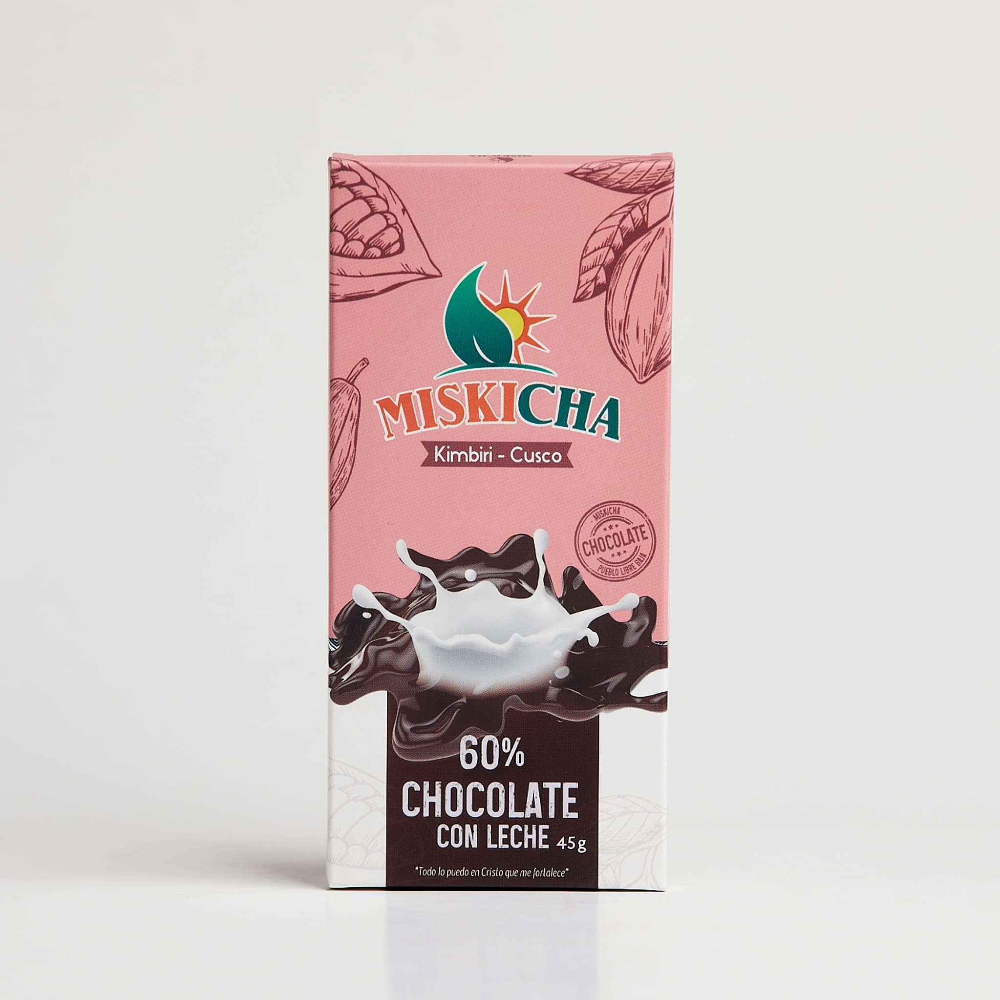 Chocolate con leche 60% cacao