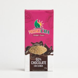 Chocolate con quinua 60% cacao